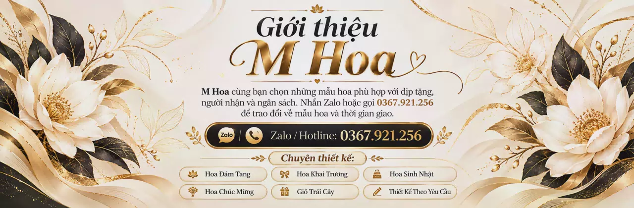 Ảnh bìa Shop hoa tươi Xã Trần Phán Cà Mau - Cùng bạn gửi lời cảm ơn